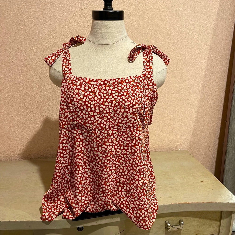 Floral Tank Top